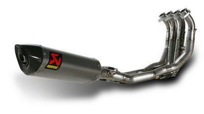 Akrapovic racing evolution exhaust system carbon for yamaha yzf-r6 2008-2010