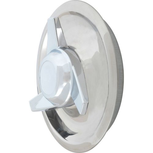 Stainless steel spinner knock off rally wheel cap; rh