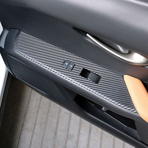 For lexus ux 200 250h 2019-2021 carbon fiber pattern interior diy trim decals