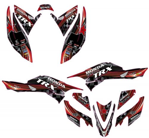 Fits honda trx 400 2008 to 2016 graphic kit stickers trx400 2008 to 2016 decals