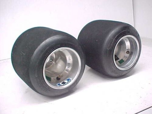 Buy Burris SS 22 Oval Racing Go Kart Two (2) Right Side Tire Wheel 11 x ...