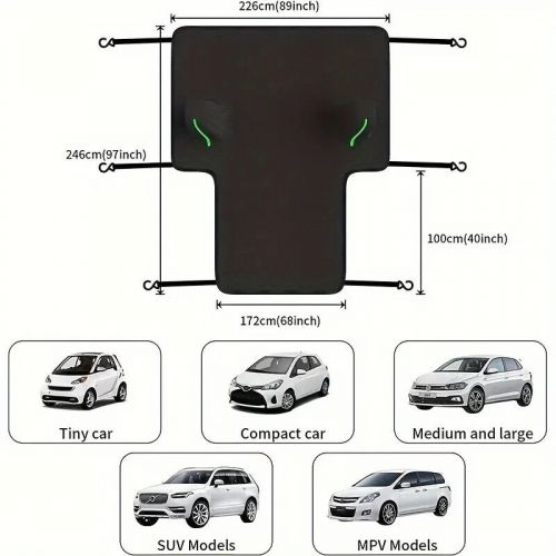 Car windshield cover for ice and snow wiper mirror protector for suv/truck/cars