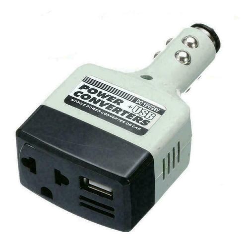 Portable car power inverter adapter plug converters useful r2i1 to 220v l1z4-