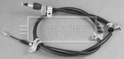 Handbrake cable rear left bkb3505 borg &amp; beck hand brake parking 597602h300 new