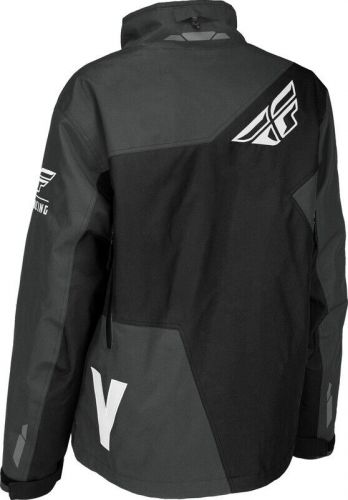 Fly racing women&#039;s snx pro black grey jacket