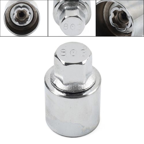 Anti-theft wheel bolt lock nut key for jeep renegade cherokee fordodge sliver