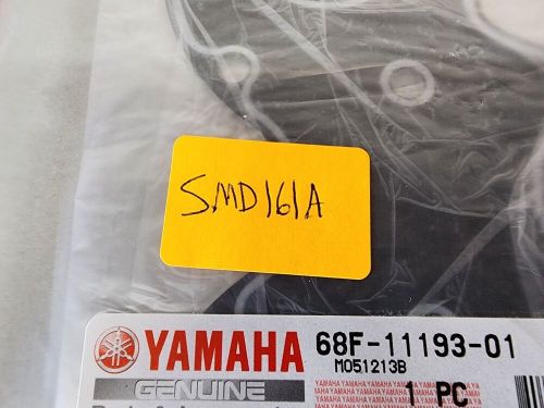 Lot of 2, new yamaha gasket, head cover 1, 68f-11193-01-00, smd161