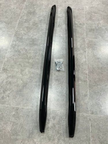 Fit for acura mdx 2014-2021 roof rack rails &amp; crossbar luggage carrier black