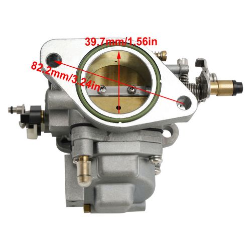 Carburetor carb fit for yamaha 2-stroke 30hp t30 40hp t40 outboard 66t-14301 #0