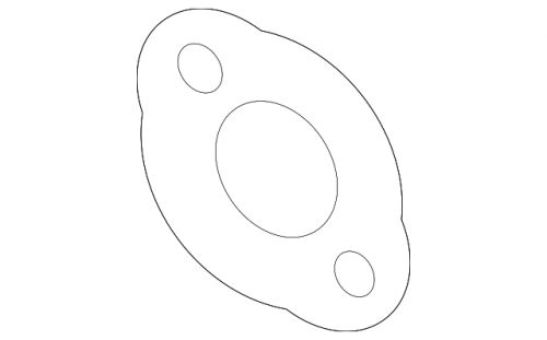 Genuine gm exhaust system intermediate gasket 84997134