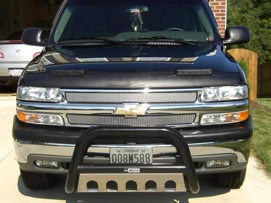 99-02 chevy silverado..00-06 suburban/tahoe grill insert stainless steel grille