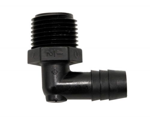 Valterra rf846 1/2 inch barb x 1/2 inch male pipe thread adapter