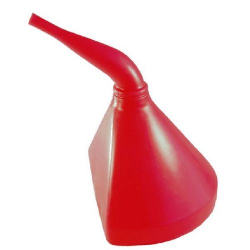 Scribner funnel 14&#034; d-shaped 45 deg. durable polyethylene red scr6115r