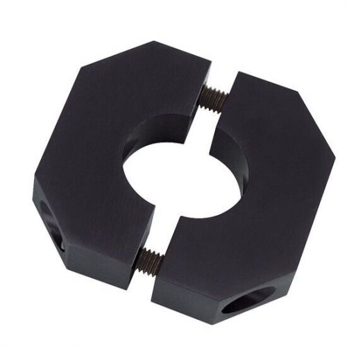 Black aluminum ballast weight bar clamp, 2 inch round tube