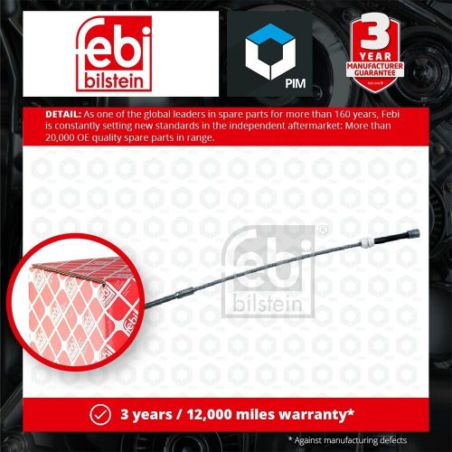 Handbrake cable fits opel corsa c 1.0 front 00 to 09 hand brake parking 0522445