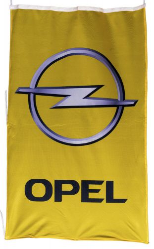 Opel-flag yellow vertical banner 5 x 3 ft 150 x 90 cm