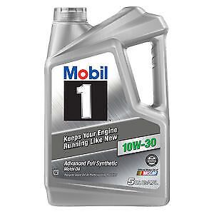 Mobil 1 122326 - advanced™ sae 10w-30 full synthetic motor oil, 5 quarts x 3