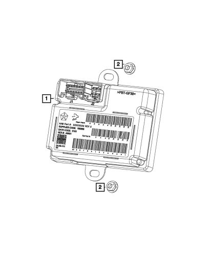 Genuine mopar transfer case control module 68503347aa