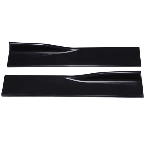 78.7&#039;&#039; side skirt extension rocker panel spoiler lip for mitsubishi lancer evo x