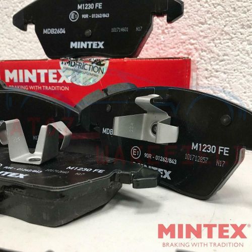 For audi a3 1.6 1.9 2.0 tdi tfsi quattro front premium mintex brake pads set