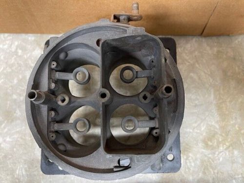 Holley 850 cfm double pumper carburetor main body list # 4781