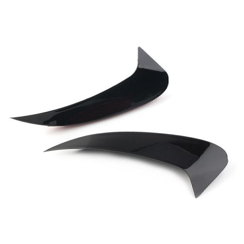 Rear bumper splitters bodykit fins for mercedes c257 cls450 cls53amg 18-20 black