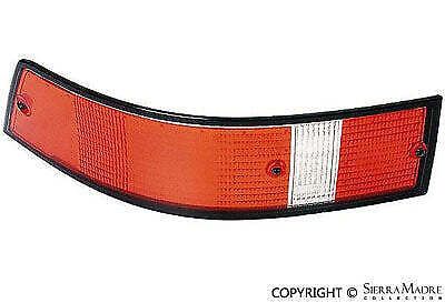 Porsche taillight lens, left, us, black trim (69-89) 91163195100--uro