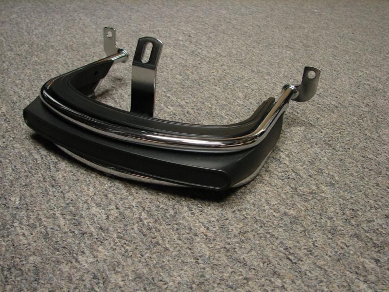 Harley rear fender bumper & chrome trim  2009-later fl touring models flht flhr