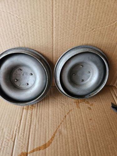 New chevy disc brake center caps 66 67   4pc gm restoration parts  #1015