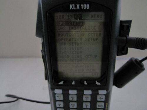 2 bendix/king klx 100 handheld gps/comm