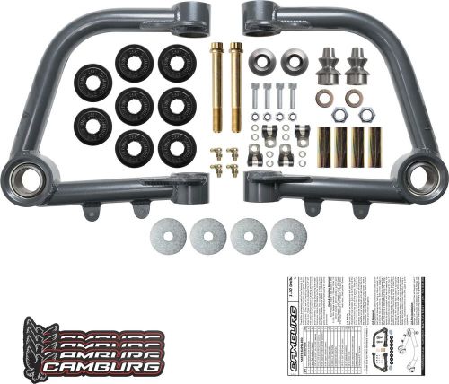 Camburg uniball chromoly front upper control arms kit for 07-21 toyota tundra