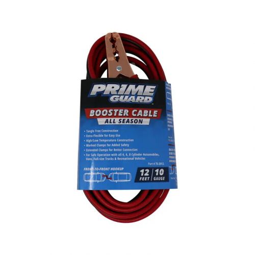 Battery and related components prime guard booster cable