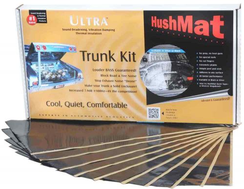 Hushmat 10300 ultra trunk sheet kit 12 in. x 23 in. sheets (19 sq.ft total) stea