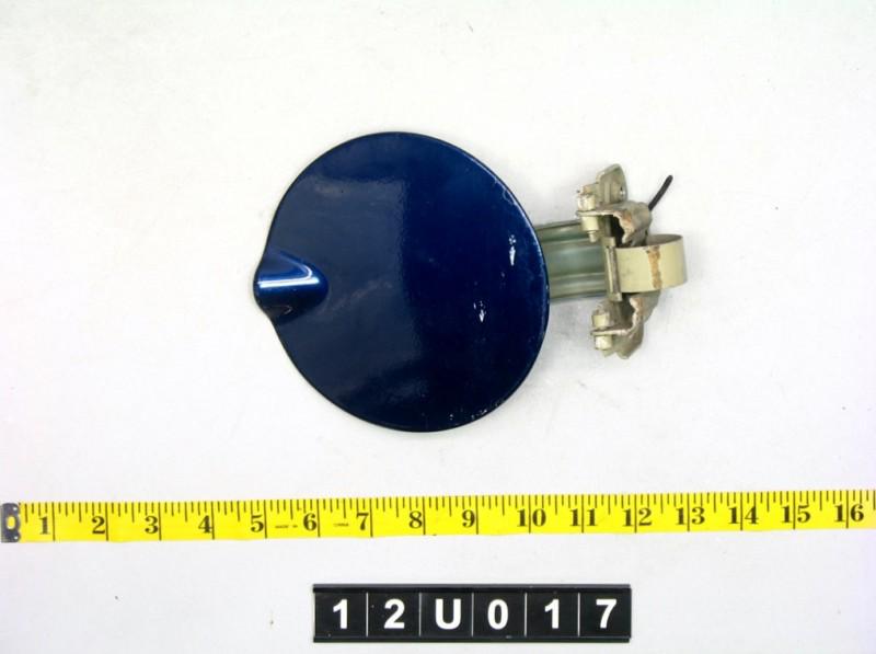 03 neon fuel filler door lid gas tank cover cap oem dark blue 12u017