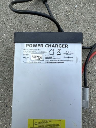 58v 15 amp battery charger