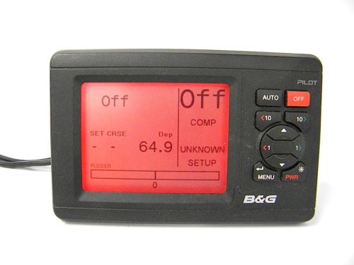 B&amp;g h3000 gpd mono graphic pilot display bgh210021 - tested - 90 day warranty!