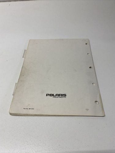 1987 polaris star sprint es parts manual 9911272