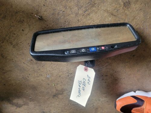 2009 2010 2011 2012 chevy traverse interior rear view mirror oem e11015885