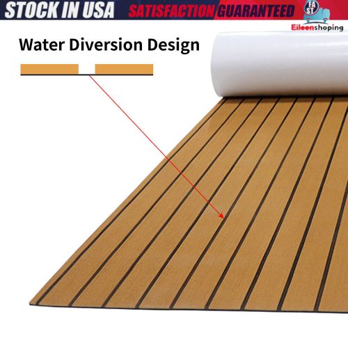 Boat marine deluxe flooring mat faux eva foam teak decking yacht car sheet pad