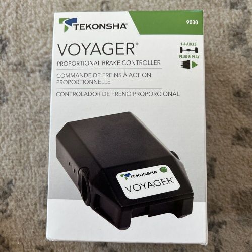 Tekonsha 9030 voyager trailer brake controller, proportional, 1 to 4 axles new