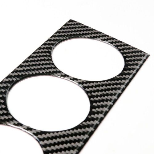 Carbon fiber interior ac switch panel trim cover for subaru forester 2005-2008