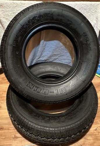 New hi run jk42 st205/75/15 trailer tires