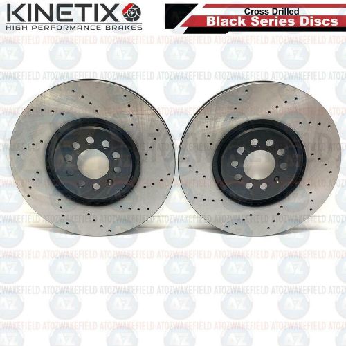 For audi tt 3.2 vr6 front rear cross drilled performance brake discs 334mm 256mm