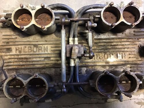 Hilborn fuel injection sbc vintage sprint car drag car with pump