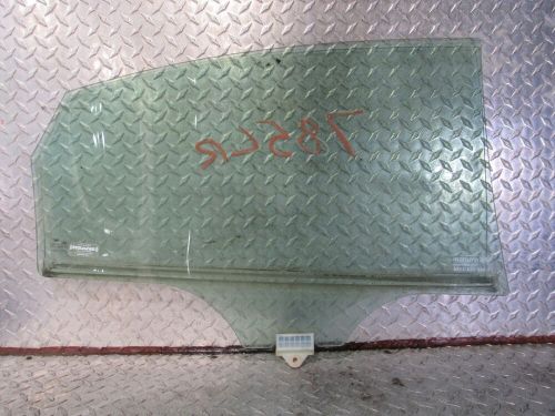 16 - 19 hyundai sonata left driver rear door wndow glass us built/15 vin 2 vin 3