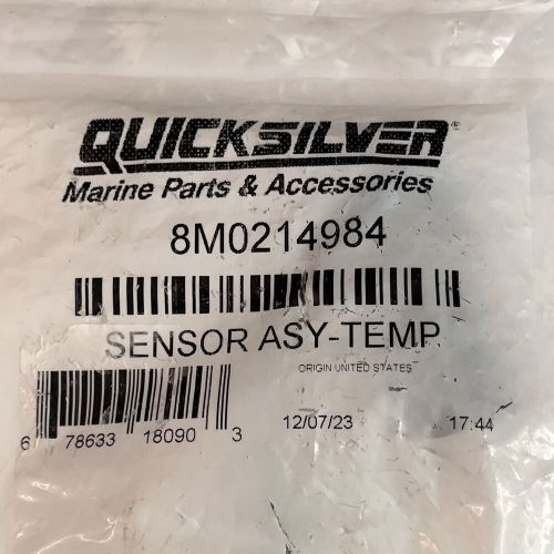 Mercury quick silver temperature sensor assembly | quicksilver 8m0214984 new