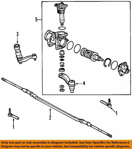 Gm oem steering gear-idler arm 19153392