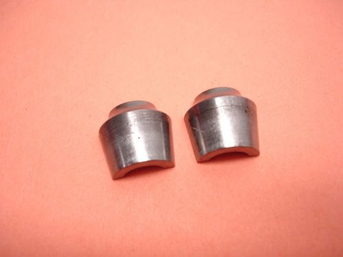 16 nascar del west titanium 5/16&#034; super 7° retainer valve locks keepers dw-793-c