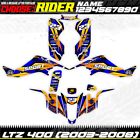 Ltz 400 suzuki wrap graphics stickers kit decals quad 2003 to 2008 kfx 400