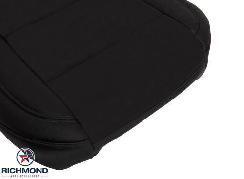 19-21 chevy silverado 1500  w/t base -driver side bottom vinyl seat cover black